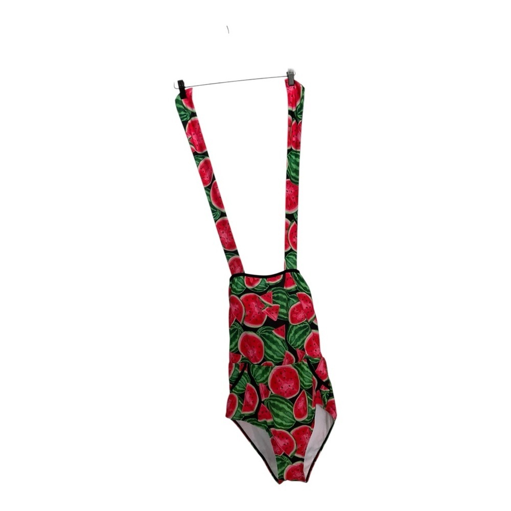 Watermelon Print One-Piece Swimsuit - Picture 3 of 5